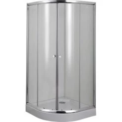 Sanotechnik Rundduschen-Set R550 Chrom 202,5 Cm X 90 Cm X 90 Cm