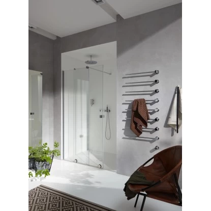 Hüppe Xtensa Pure Walk In Gleittür 1-teilig Rechtsbefestigung 160-180cm X 200cm 4 Hüppe Xtensa Pure Walk In Gleittür 1-teilig Rechtsbefestigung 160-180cm X 200cm – Bild 4