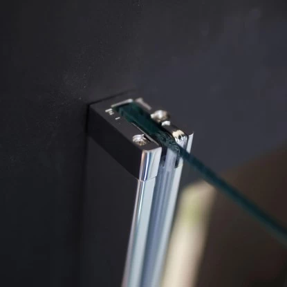 Breuer Seitenwand Für Schiebetür Panorama Chrom Klarglas 80 Cm 3 Breuer Seitenwand Für Schiebetür Panorama Chrom Klarglas 80 Cm – Bild 3