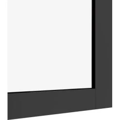 Baliv Seitenwand Für Duschkabine DUK-90.91W 90 Cm X 195 Cm Schwarz -Duschen Geschäft 250312111031 CU02 190221 L