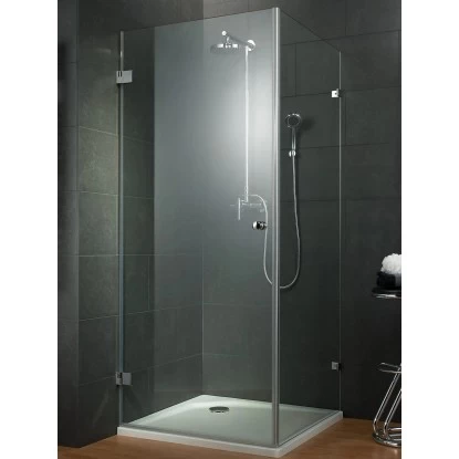 Schulte Drehtür Davita Inkl. Seitenwand Echtglas Chrom 1 Schulte Drehtür Davita Inkl. Seitenwand Echtglas Chrom