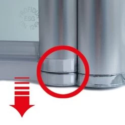 Schulte ExpressPlus Set Duschkabine Pendeltür Garant Mit Duschwanne 200x80cm 17 Schulte ExpressPlus Set Duschkabine Pendeltür Garant Mit Duschwanne 200x80cm -Duschen Geschäft 3342 2053 HebSenk Profil 1