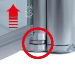 Schulte ExpressPlus Set Duschkabine Pendeltür Garant Mit Duschwanne 200x80cm 18 Schulte ExpressPlus Set Duschkabine Pendeltür Garant Mit Duschwanne 200x80cm -Duschen Geschäft 3342 2053 HebSenk Profil 2