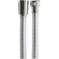 AquaSu Brauseschlauch 2 M Mit Drehkonus Chrom