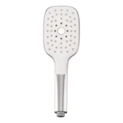 AquaSu Handbrause Larus Mit 3 Strahlarten Chrom-Weiß