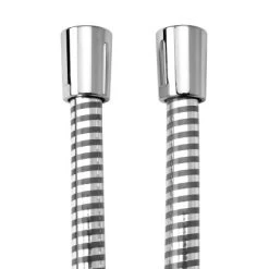 AquaSu Brauseschlauch Antala 1,5 M Chrom-Schwarz