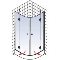 Schulte Runddusche Youngline Chromoptik Depoli Light 192 Cm X 90 Cm X 90 Cm. Rad 12 Schulte Runddusche Youngline Chromoptik Depoli Light 192 Cm X 90 Cm X 90 Cm. Rad -Duschen Geschäft 4037563122555 5