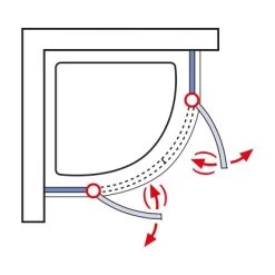 Schulte Runddusche Youngline Chromoptik Depoli Light 192 Cm X 90 Cm X 90 Cm. Rad 13 Schulte Runddusche Youngline Chromoptik Depoli Light 192 Cm X 90 Cm X 90 Cm. Rad -Duschen Geschäft 4037563122555 6