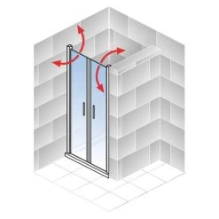 Schulte Alexa Style 2.0 Pendeltür In Nische 80 X 192 Cm 9 Schulte Alexa Style 2.0 Pendeltür In Nische 80 X 192 Cm -Duschen Geschäft 4060991018497 5