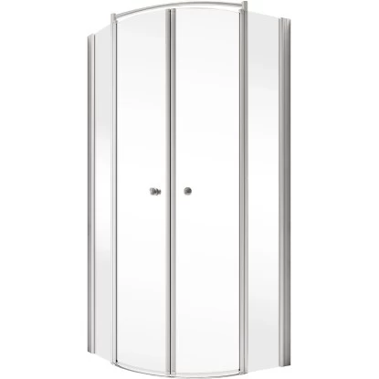 Schulte ExpressPlus Runddusche Garant 4-tlg. Alu-Natur Radius 55cm 2 Schulte ExpressPlus Runddusche Garant 4-tlg. Alu-Natur Radius 55cm – Bild 2