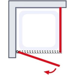Schulte Drehtür Davita Inkl. Seitenwand Mit Stabgriff Echtglas Chrom 9 Schulte Drehtür Davita Inkl. Seitenwand Mit Stabgriff Echtglas Chrom -Duschen Geschäft 4060991044861 2053 4