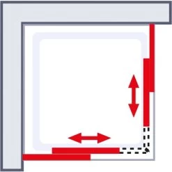 Schulte Eckeinstieg II Ohne Unteres Profil Kristall Trend Alu-Natur 200 X 90 Cm 7 Schulte Eckeinstieg II Ohne Unteres Profil Kristall Trend Alu-Natur 200 X 90 Cm -Duschen Geschäft 4060991047473 2053 AI 02