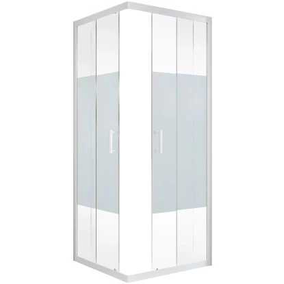 Schulte ExpressPlus Eckeinstieg Sunny Sicherheitsglas Alpinweiß 190x80cm 2 Schulte ExpressPlus Eckeinstieg Sunny Sicherheitsglas Alpinweiß 190x80cm – Bild 2