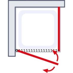 Schulte Drehtür Inkl. Seitenwand Toura Türanschlag Rechts 90 Cm X 90 Cm X 200 Cm 13 Schulte Drehtür Inkl. Seitenwand Toura Türanschlag Rechts 90 Cm X 90 Cm X 200 Cm -Duschen Geschäft 4060991060182 2053 6