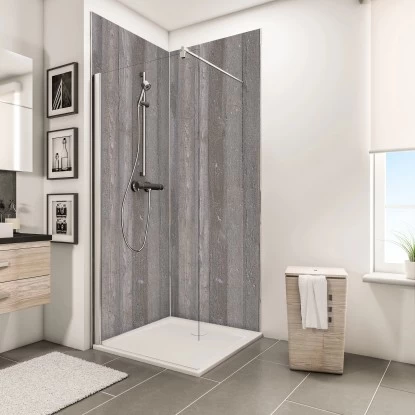 Schulte ExpressPlus DecoDesign Duschrückwand Dekor Stein Beton 255 X 150 Cm 3 Schulte ExpressPlus DecoDesign Duschrückwand Dekor Stein Beton 255 X 150 Cm – Bild 3