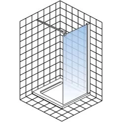 Schulte Walk In Frontteil Alexa Style 2.0 Mattschwarz Klar Hell 200 Cm X 120 Cm 9 Schulte Walk In Frontteil Alexa Style 2.0 Mattschwarz Klar Hell 200 Cm X 120 Cm -Duschen Geschäft 4060991070877 2053 5