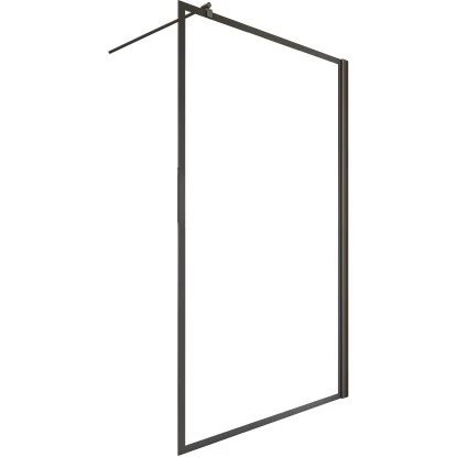 Schulte Walk In Frontteil Alexa Style 2.0 Dekor Frame Mattschwarz 200 X 90 Cm 2 Schulte Walk In Frontteil Alexa Style 2.0 Dekor Frame Mattschwarz 200 X 90 Cm – Bild 2