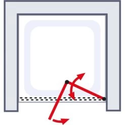 Schulte ExpressPlus Drehfalttür In Nische Garant 2.0 Mattschwarz 200 Cm X 90 Cm 9 Schulte ExpressPlus Drehfalttür In Nische Garant 2.0 Mattschwarz 200 Cm X 90 Cm -Duschen Geschäft 4060991076411 2053 AI 01