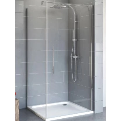 Schulte Youngline Drehtür Inkl. Seitenwand Chromoptik Echtglas Klar Hell 1 Schulte Youngline Drehtür Inkl. Seitenwand Chromoptik Echtglas Klar Hell