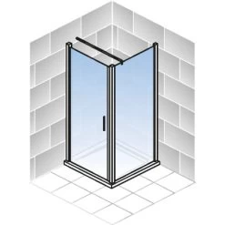 Schulte Youngline Drehtür Inkl. Seitenwand Chromoptik Echtglas Klar Hell 7 Schulte Youngline Drehtür Inkl. Seitenwand Chromoptik Echtglas Klar Hell -Duschen Geschäft 440341 4081 2 1