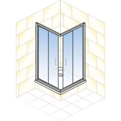 Schulte ExpressPlus Eckeinstieg Sunny Sicherheitsglas Alpinweiß 190x80cm 13 Schulte ExpressPlus Eckeinstieg Sunny Sicherheitsglas Alpinweiß 190x80cm -Duschen Geschäft 63452 2053 4060991050404 2