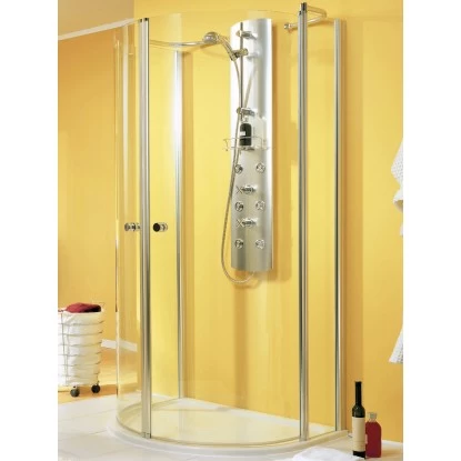 Schulte Garant Halbkreis-Dusche 96 Cm X 82 Cm Echtglas 1 Schulte Garant Halbkreis-Dusche 96 Cm X 82 Cm Echtglas