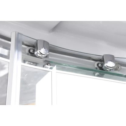 Sanotechnik Komplettduschkabine Trend 2 Chrom-Optik 210 Cm X 90 Cm 2 Sanotechnik Komplettduschkabine Trend 2 Chrom-Optik 210 Cm X 90 Cm – Bild 2